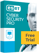 Eset Cyber Security Pro Free Trial box