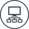 ESET Remote Administrator dark grey icon