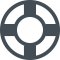 Technical support grey icon
