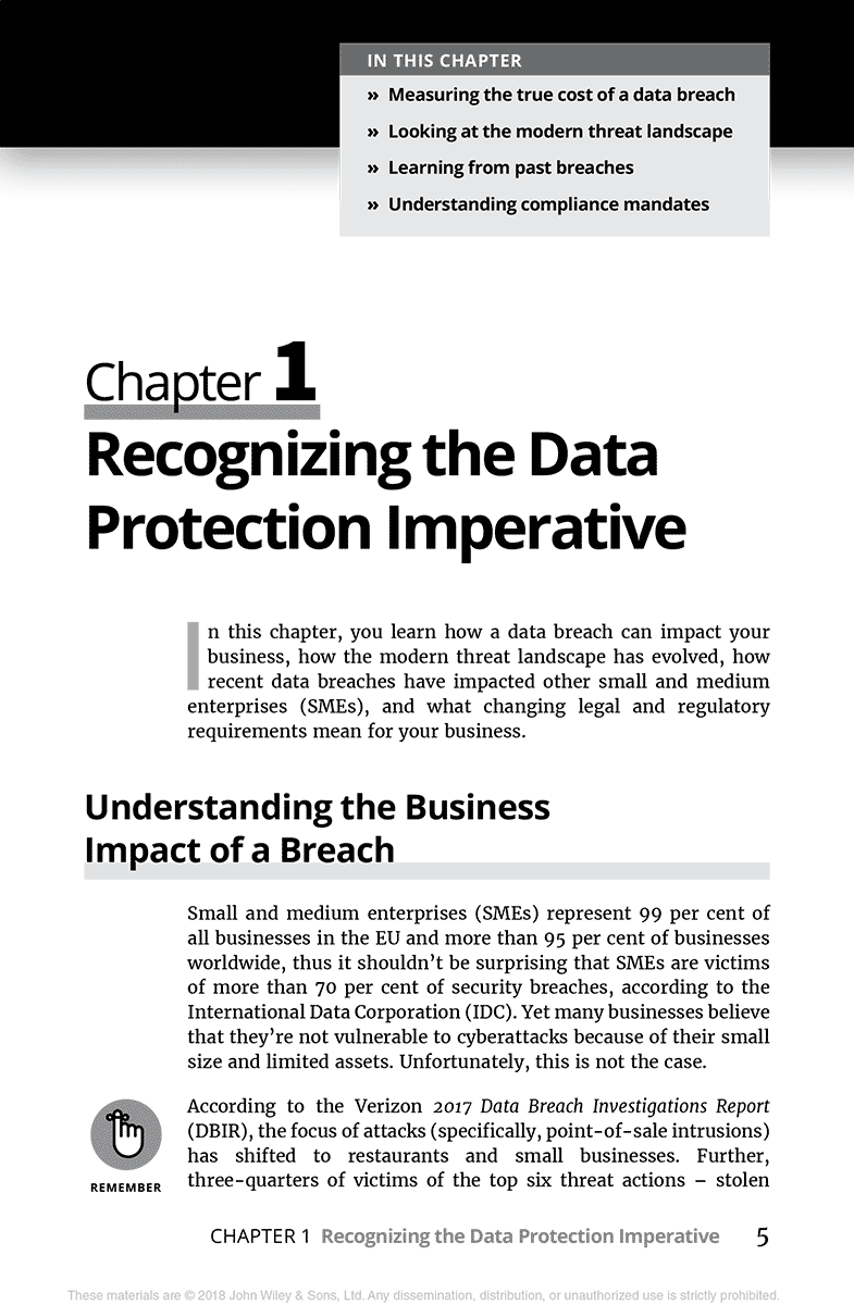Data Protection For Dummies e-book