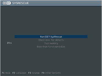 [Translate to Thailand - Thai (th_TH):] ESET SysRescue Update