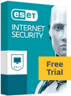 ESET Internet Security Free Trial box